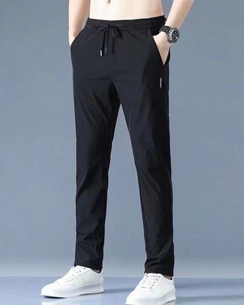 Herrenhose | Leicht & Slim Fit mit Kordelzug
