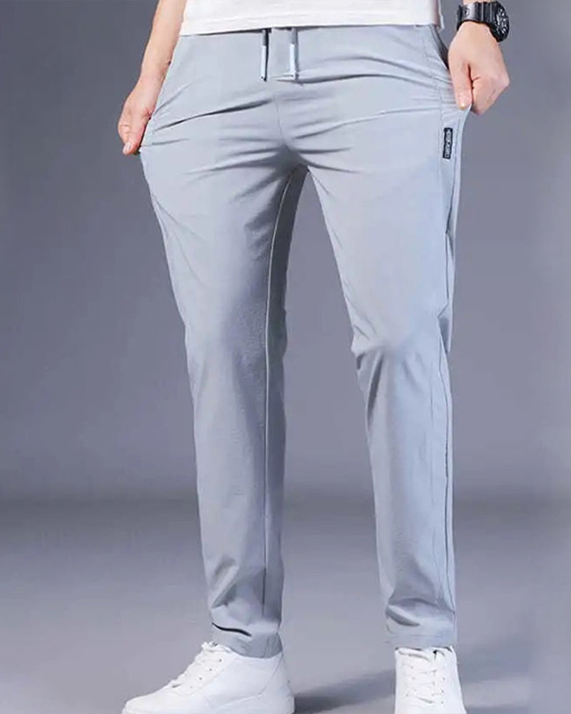 Herrenhose | Leicht & Slim Fit mit Kordelzug