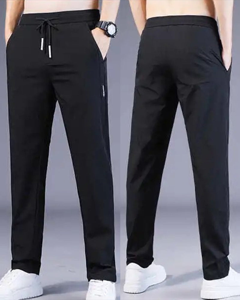 Herrenhose | Leicht & Slim Fit mit Kordelzug
