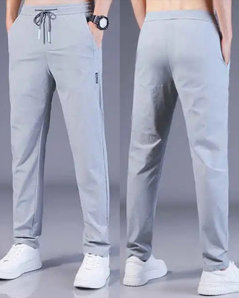 Herrenhose | Leicht & Slim Fit mit Kordelzug