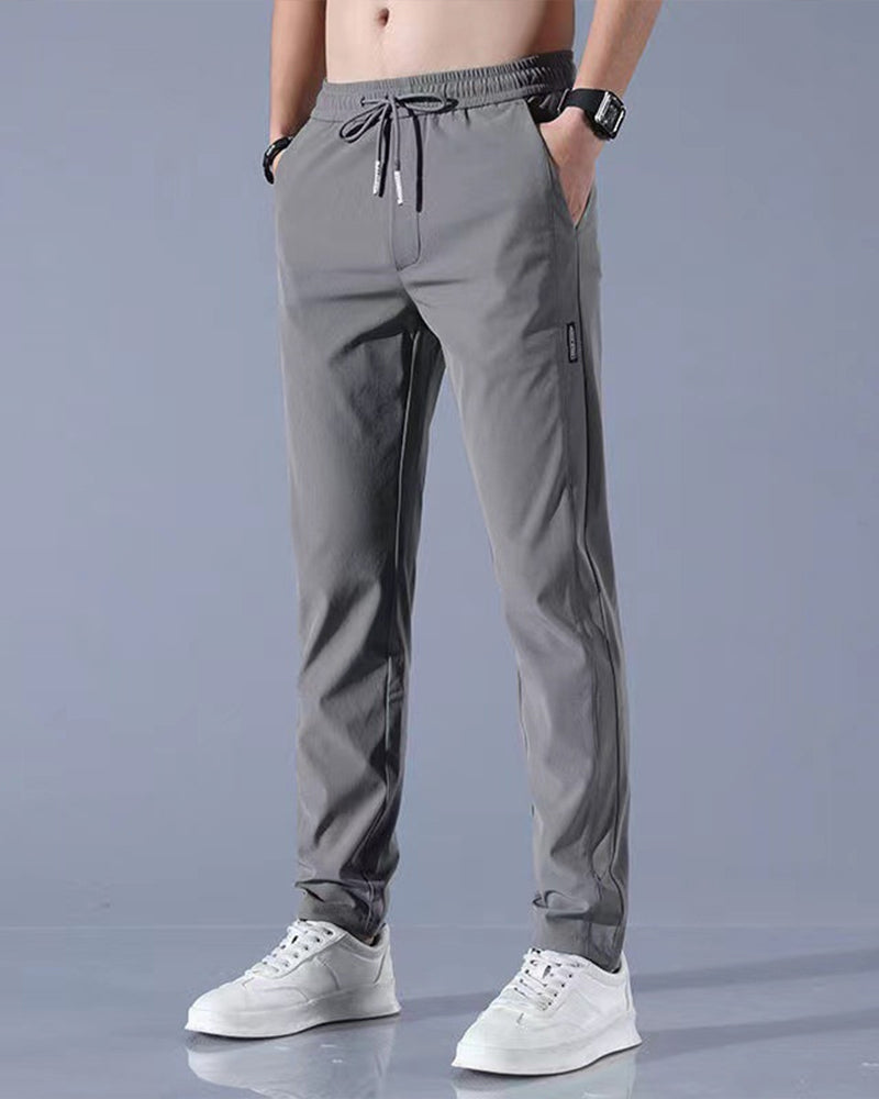 Herrenhose | Leicht & Slim Fit mit Kordelzug