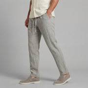 Pantaloni da uomo a gamba larga leggeri estivi casual