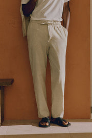Pantaloni da uomo con vita elastica e coulisse | Vestibilità rilassata