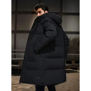 Herrenparka | Lange Winterjacke Herren | Kapuze & Wärmende Isolation
