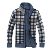 Lässige Strickjacke Mit Stehkragen Für Herren | Winter