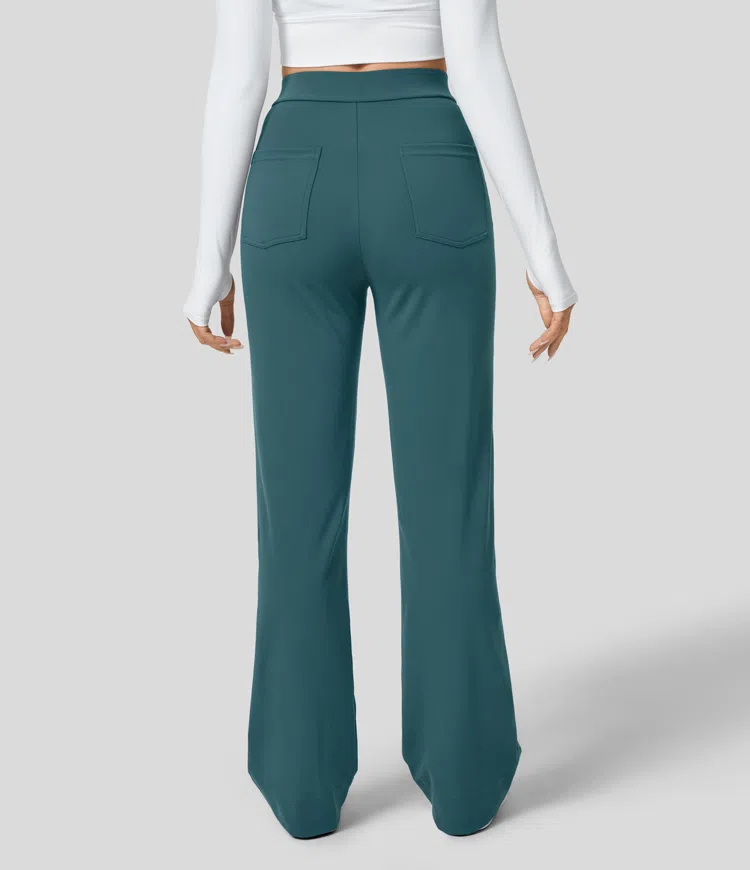Hoch Taillierte Hose für Elegante Silhouette
