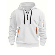 Hoodie für Herren | Kapuzenpullover Herren | Reißverschlusstaschen & Ärmeltasche