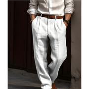 Hose Herren Elegant | Gerader Schnitt & Atmungsaktiver Komfort