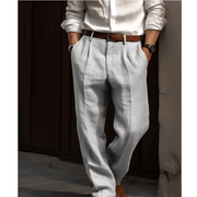 Hose Herren Elegant | Gerader Schnitt & Atmungsaktiver Komfort