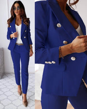 Hosenanzug Damen 2-teilig | Business-Chic & Pflegeleicht