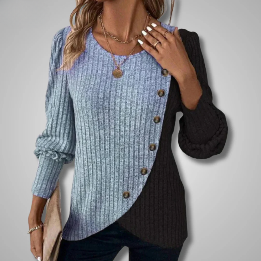 Elisa | Stilvolles Longsleeve Damen bequem und chic