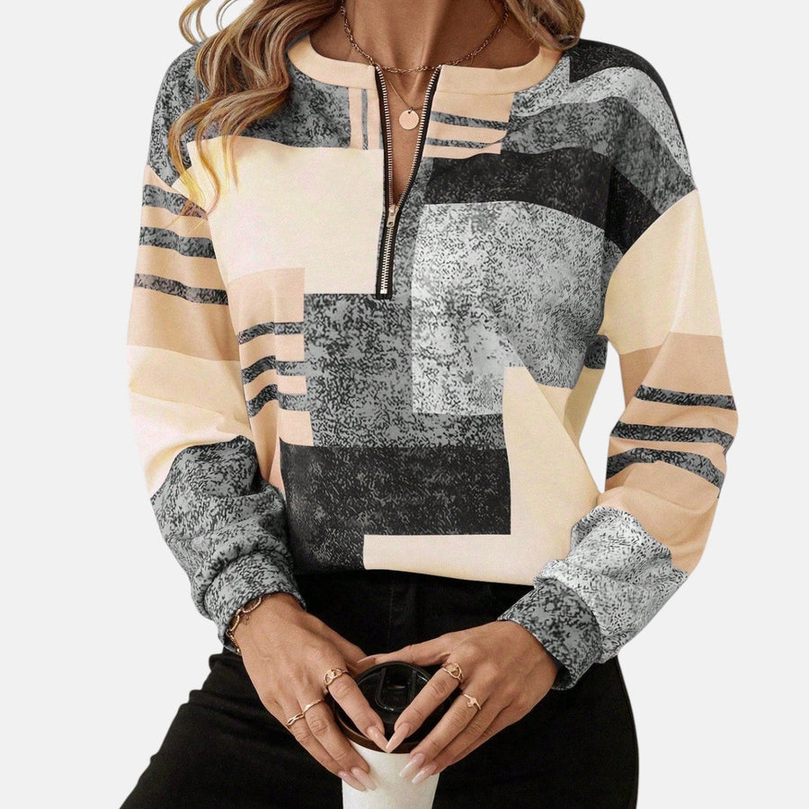 Sophie | Modisches Damen Sweatshirt im Vintage-Look