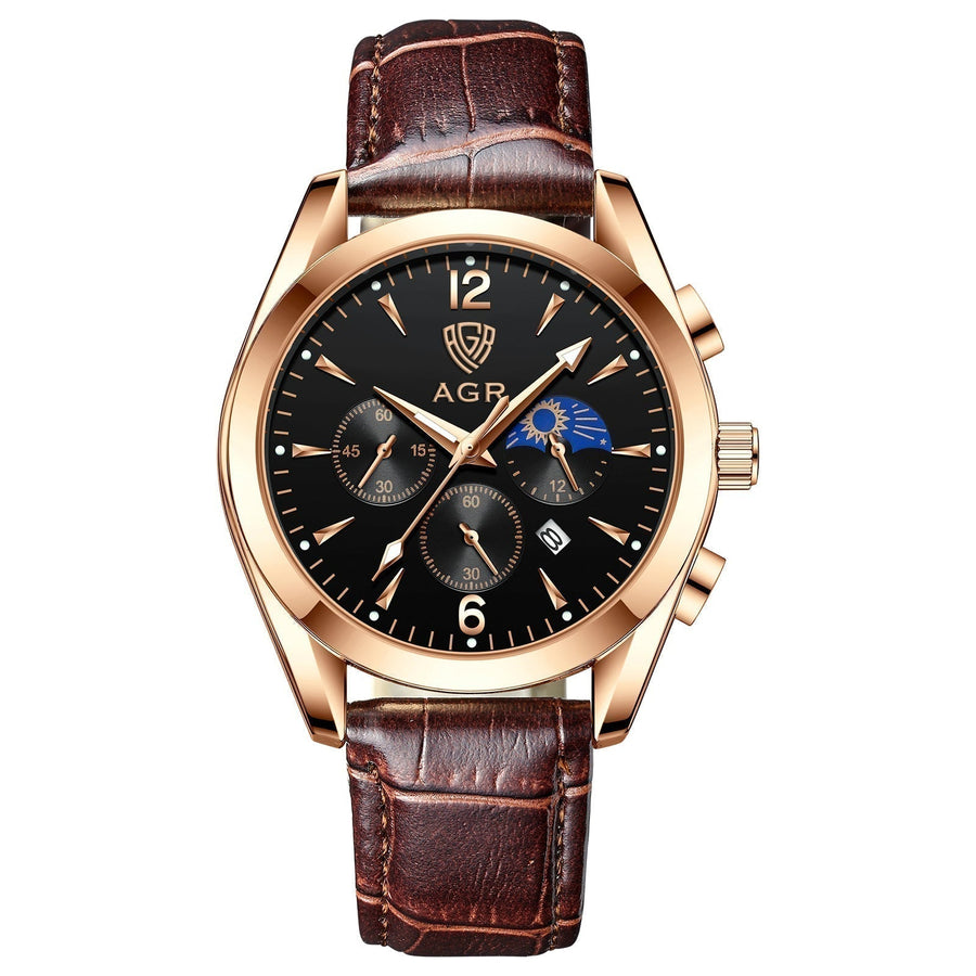 Zeitlose Luxus-Armbanduhr