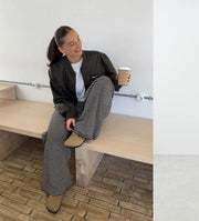 Mila | Klassische Damen-Hose gestreift stilvoll & modern