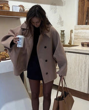 Jazzy | Oversize Wollmantel für stilvolle Winterlooks