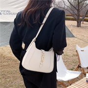 Vintage Schultertasche Damen – Vegan Leder & Retro Look