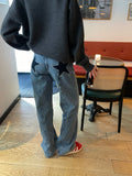 Heller Denim mit dunklen Denimsternen
