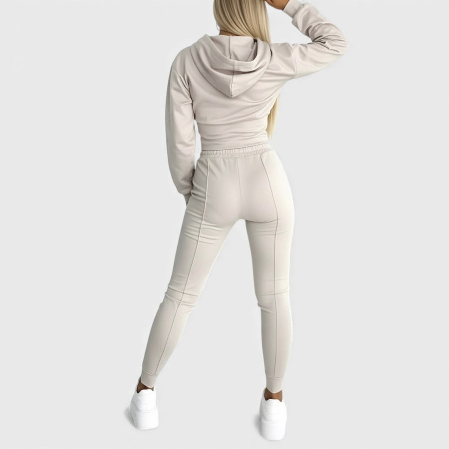 Maayan - Lässiges Zweiteiliges Set Aus Langärmeligem Hoodie Und Hose