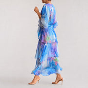 Denise - Stilvolles Geschichtetes Kleid