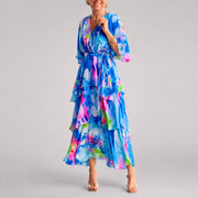Denise - Stilvolles Geschichtetes Kleid