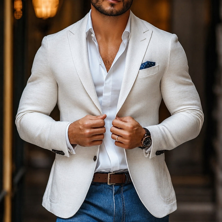 Loui - Eleganter Revers Zweiknopf-Blazer