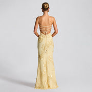 Norma - Stilvolles Maxikleid mit Blumenprint