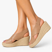 Iona - Lässige Keilsandalen