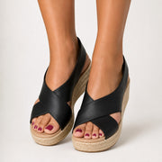 Iona - Lässige Keilsandalen