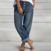 Kaden - Gerade High-Waist Jeans