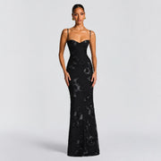 Norma - Stilvolles Maxikleid mit Blumenprint