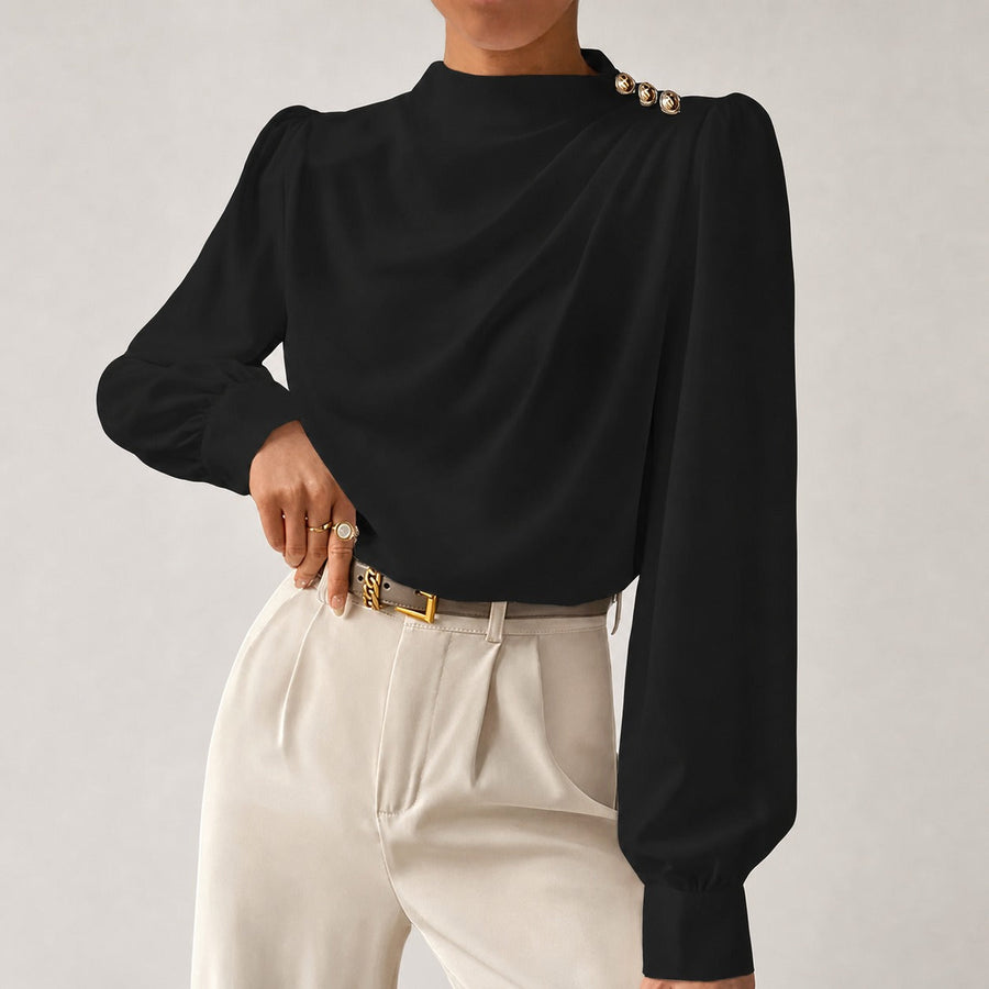 Susan - Elegante Bluse mit Lockerem Schnitt