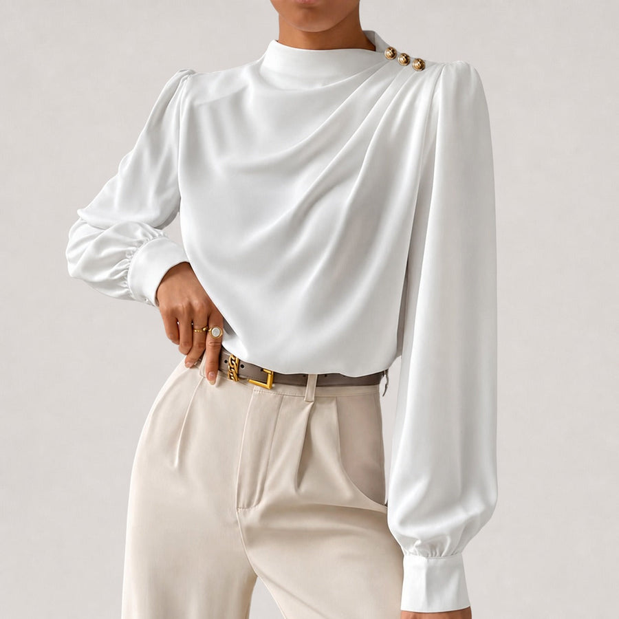 Susan - Elegante Bluse mit Lockerem Schnitt