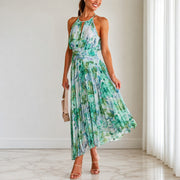 Emaan - Stilvolles Blumen-Maxi-Kleid