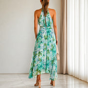 Emaan - Stilvolles Blumen-Maxi-Kleid