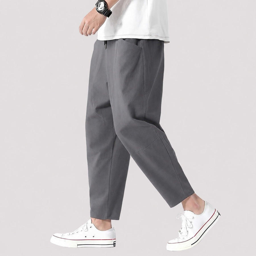 Hodges - Stilvolle Lockere Cropped-Hose