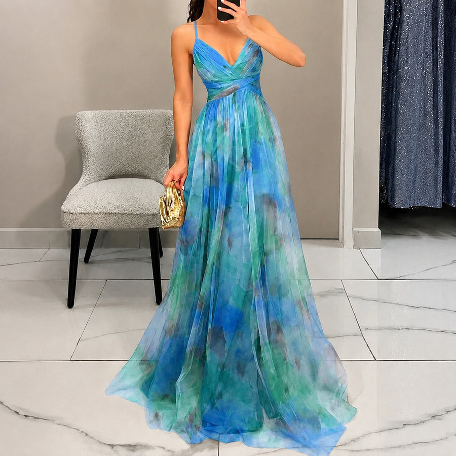 Michelle - Florales Maxikleid