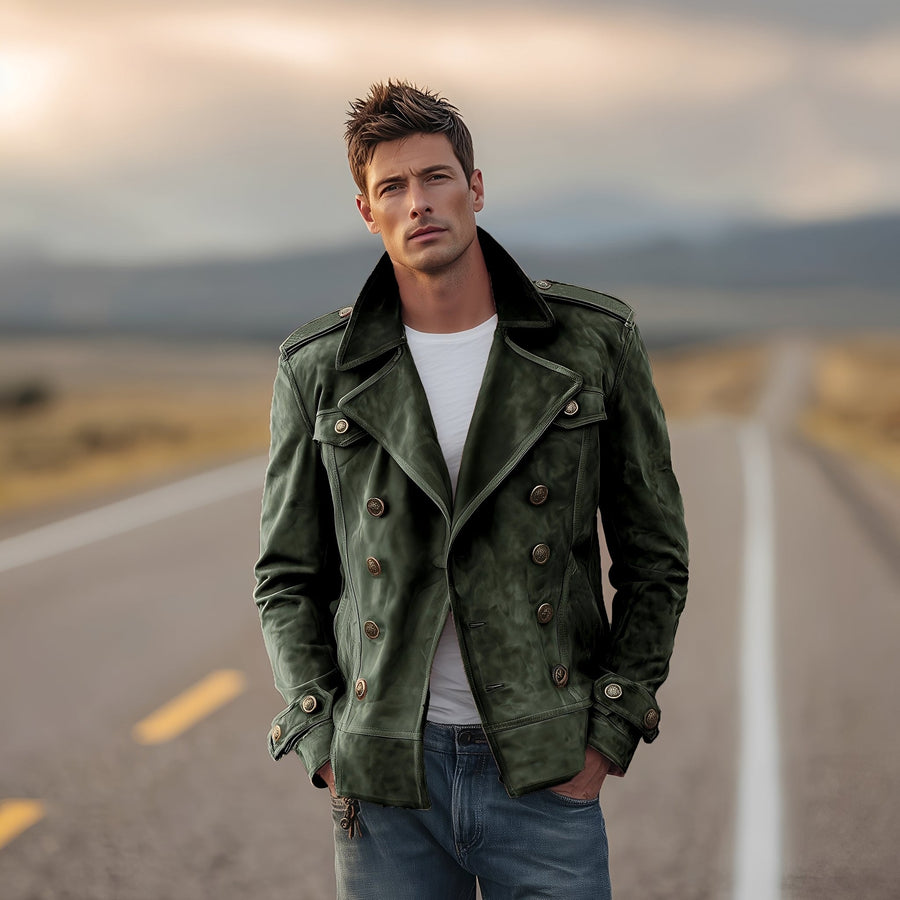 Marv - Stilvolle Zweireihige Jacke