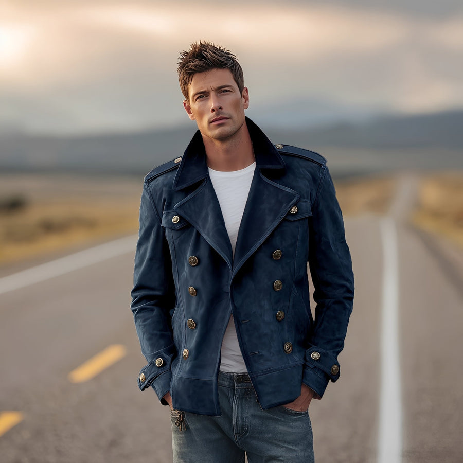 Marv - Stilvolle Zweireihige Jacke