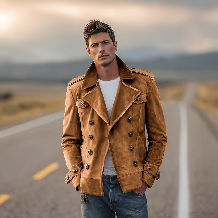 Marv - Stilvolle Zweireihige Jacke