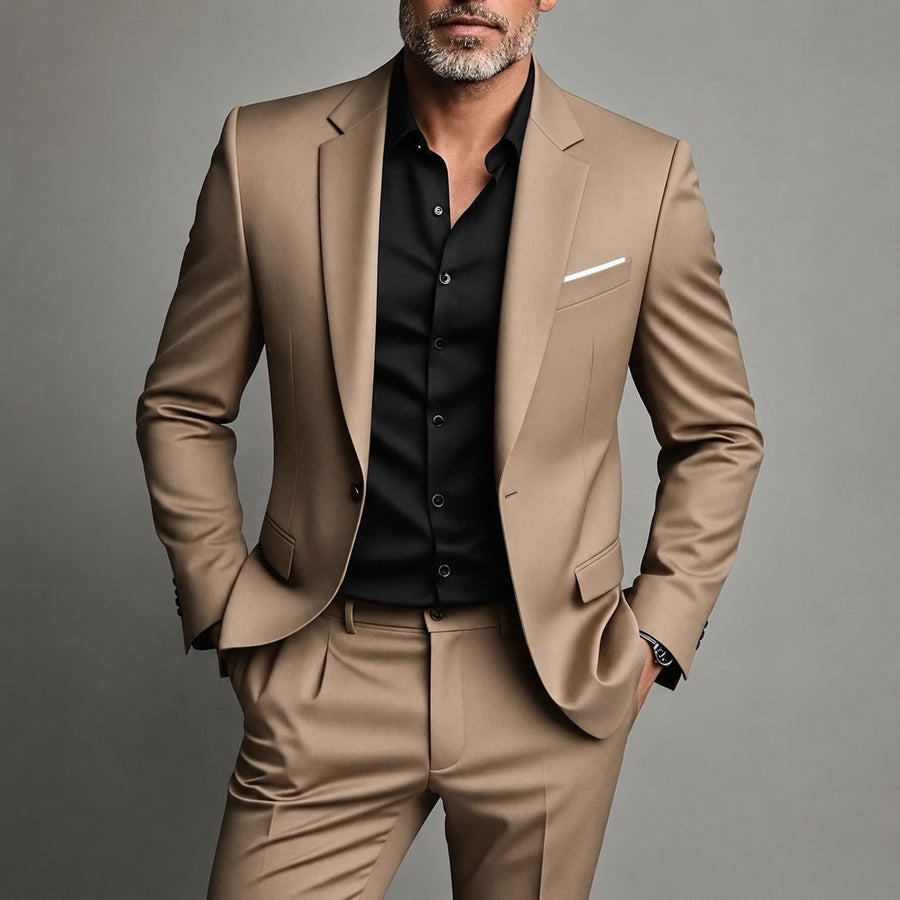 Carrillo - Formeller Slim Fit Anzug