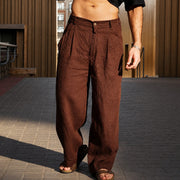 Brandon - Leichte Weitbein-Hose