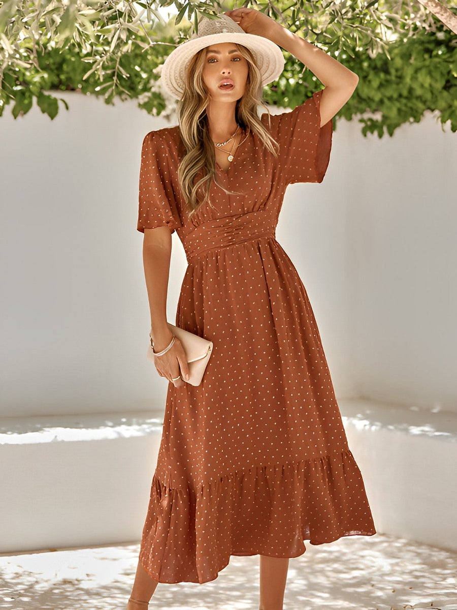 Isabella- Elegantes Taillenkleid für Frauen