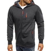 Karl | Lässiger Herren-Hoodie mit Reißverschluss