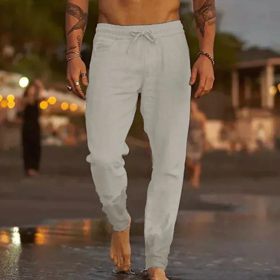 Emerson | Linen Beach Pants