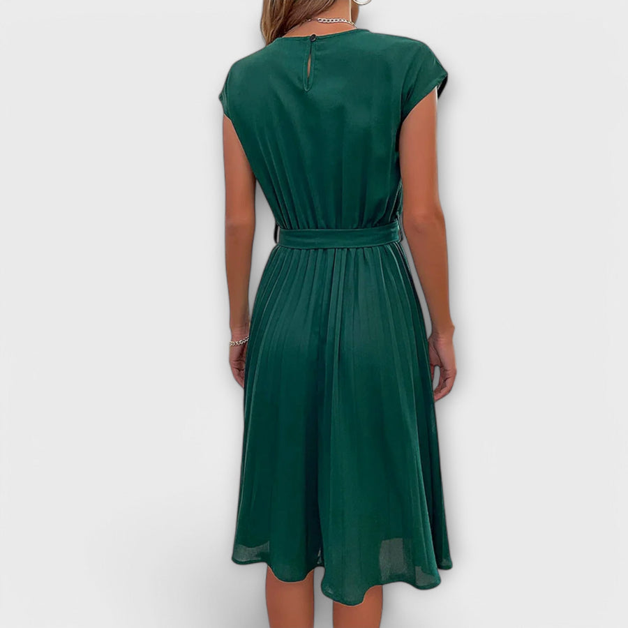 Claire | Lässiges Plisseekleid