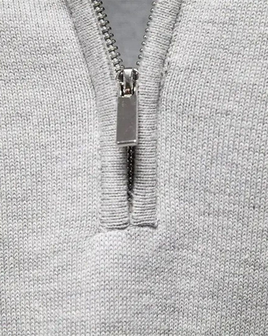 JÖRG™ | HALBGESCHLOSSENER PULLOVER