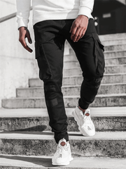 Bequeme Sporthose für Aktive Männer, Atembar, Elastische Taille, Modernes Design