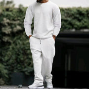 Jogginganzug Herren | Trainingsanzug | Geprägte Optik & Kordelzug-Sitz