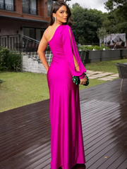 ANNA SATINNIGHT MAXIKLEID