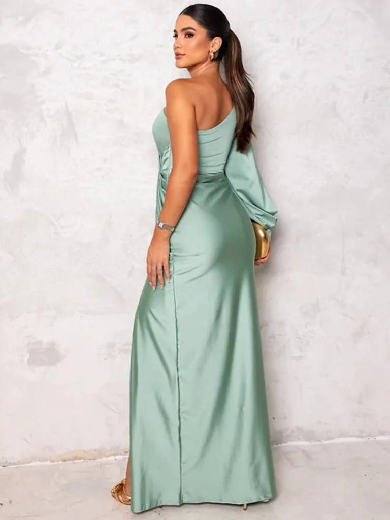 ANNA SATINNIGHT MAXIKLEID